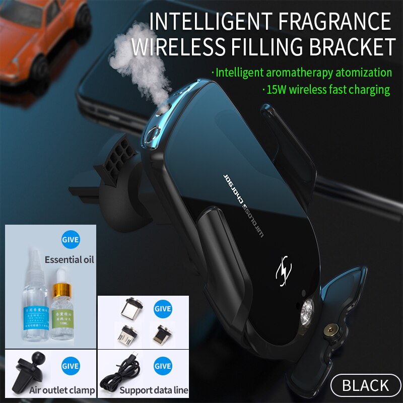Advanced Fragrance Wireless Car Phone Charger Mount