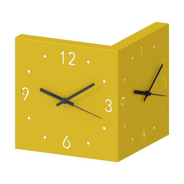 Dual-Sided LED Digital Display Wall Clock