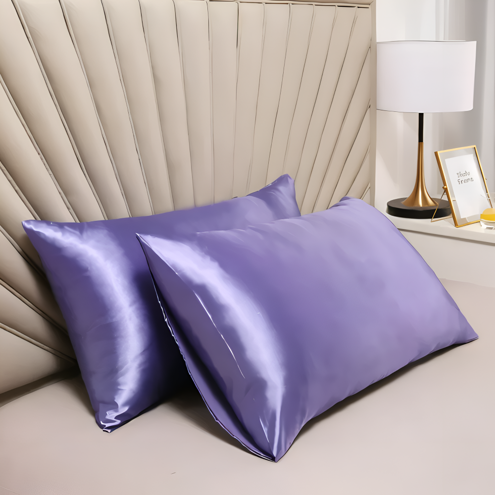 High-Quality Polyester Cushion Cover and Soft Pillow Case – Elegant Sleep Comfort, Machine Washable, Various Colors 3