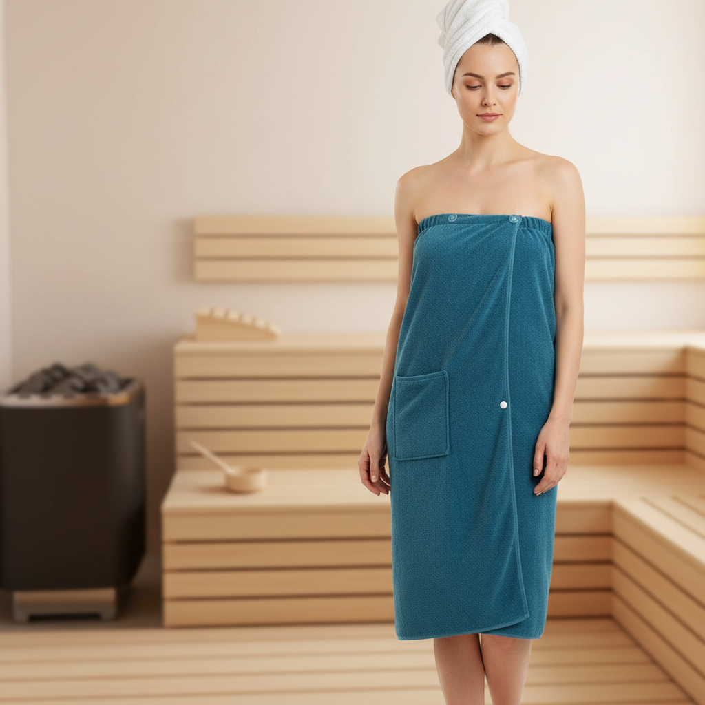 Soft Microfiber Spa Wrap - Pexav