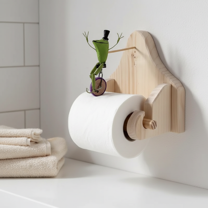 Rustic Wooden Shelf Bracket - Pexav