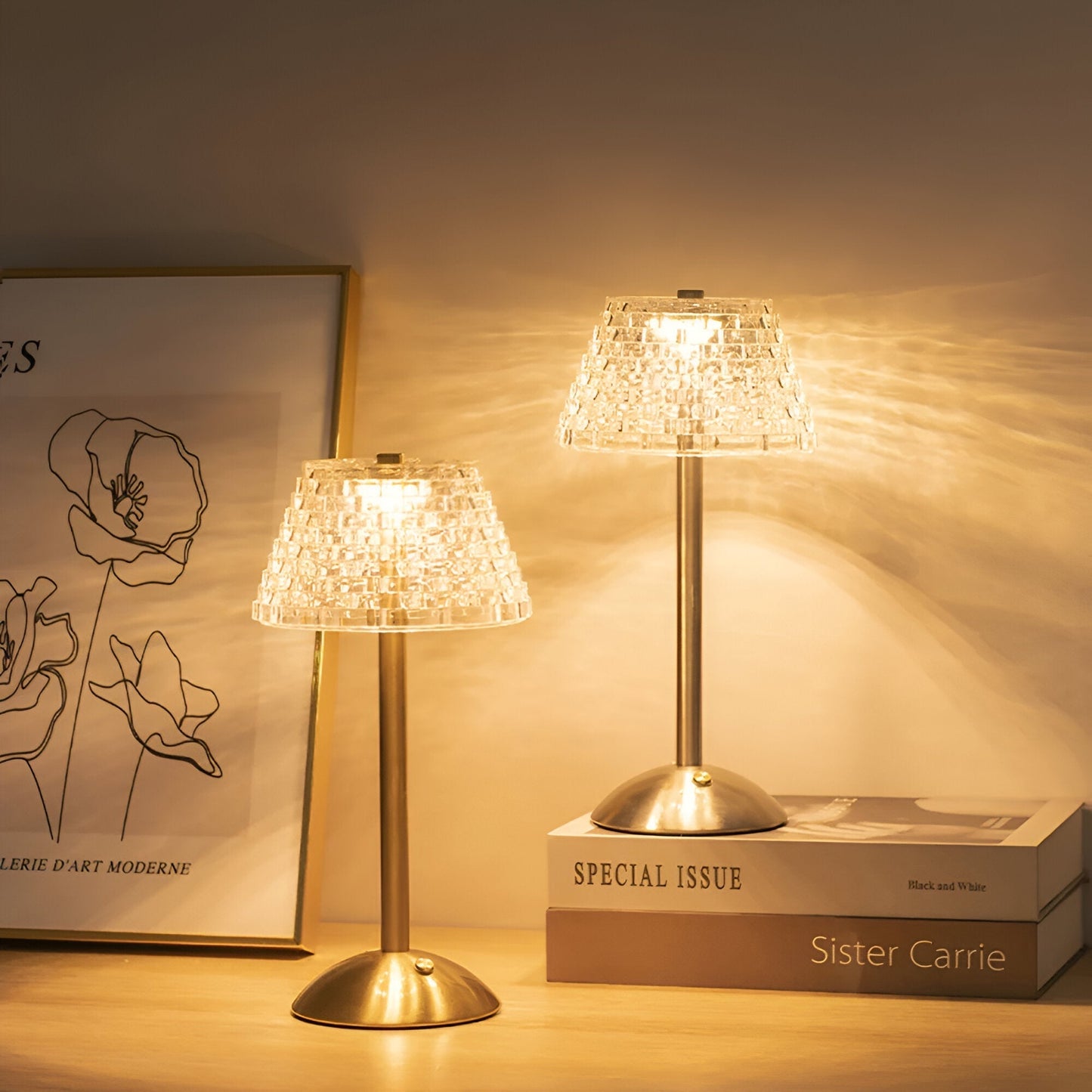 Classic Style Wireless Desk Lamp