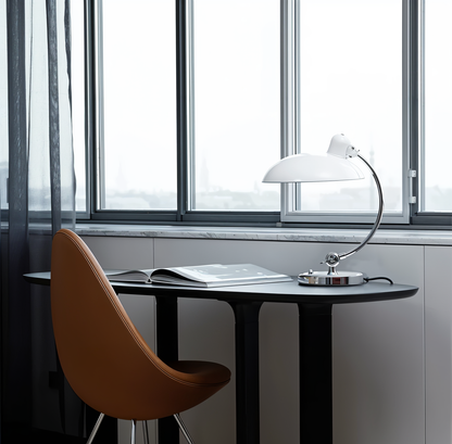 Rustic Metal Adjustable Table Lamp