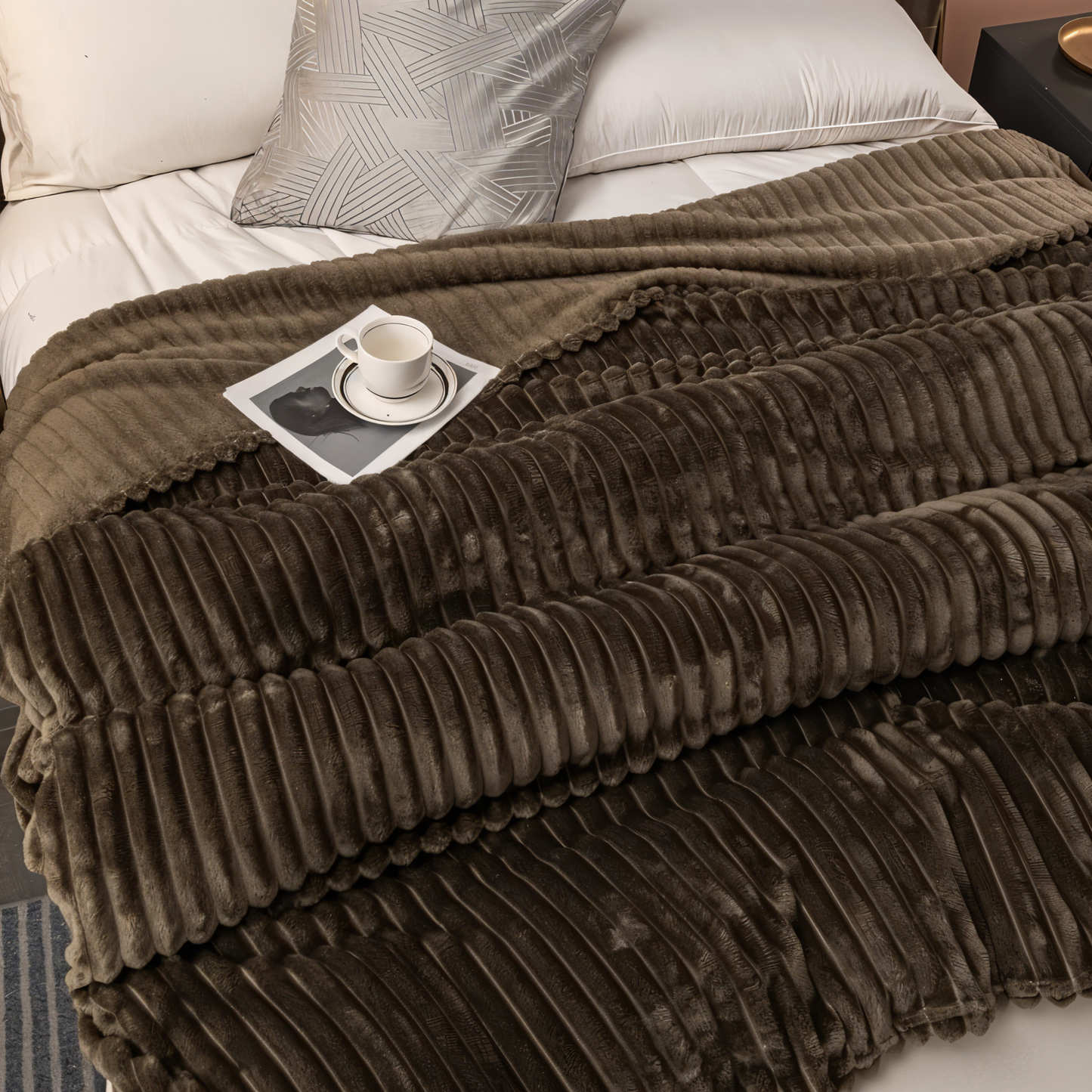 Soft, Warm Fuzzy Throw Blanket