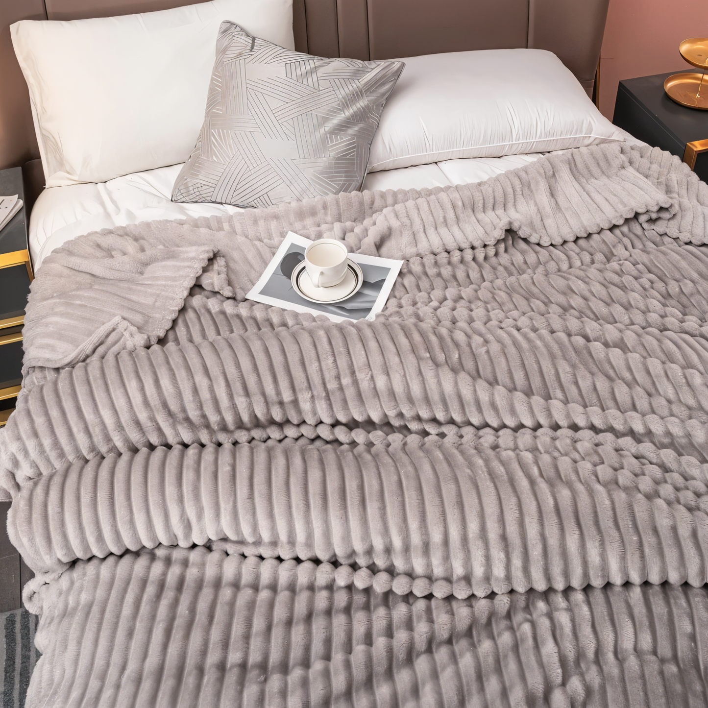 Soft, Warm Fuzzy Throw Blanket