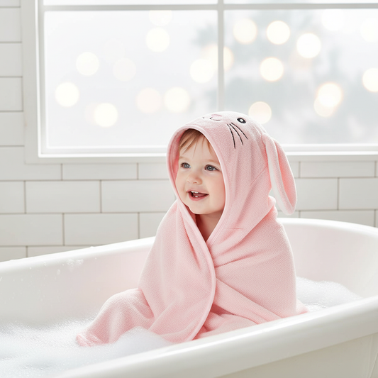 Soft Baby Hooded Bath Towel - Pexav