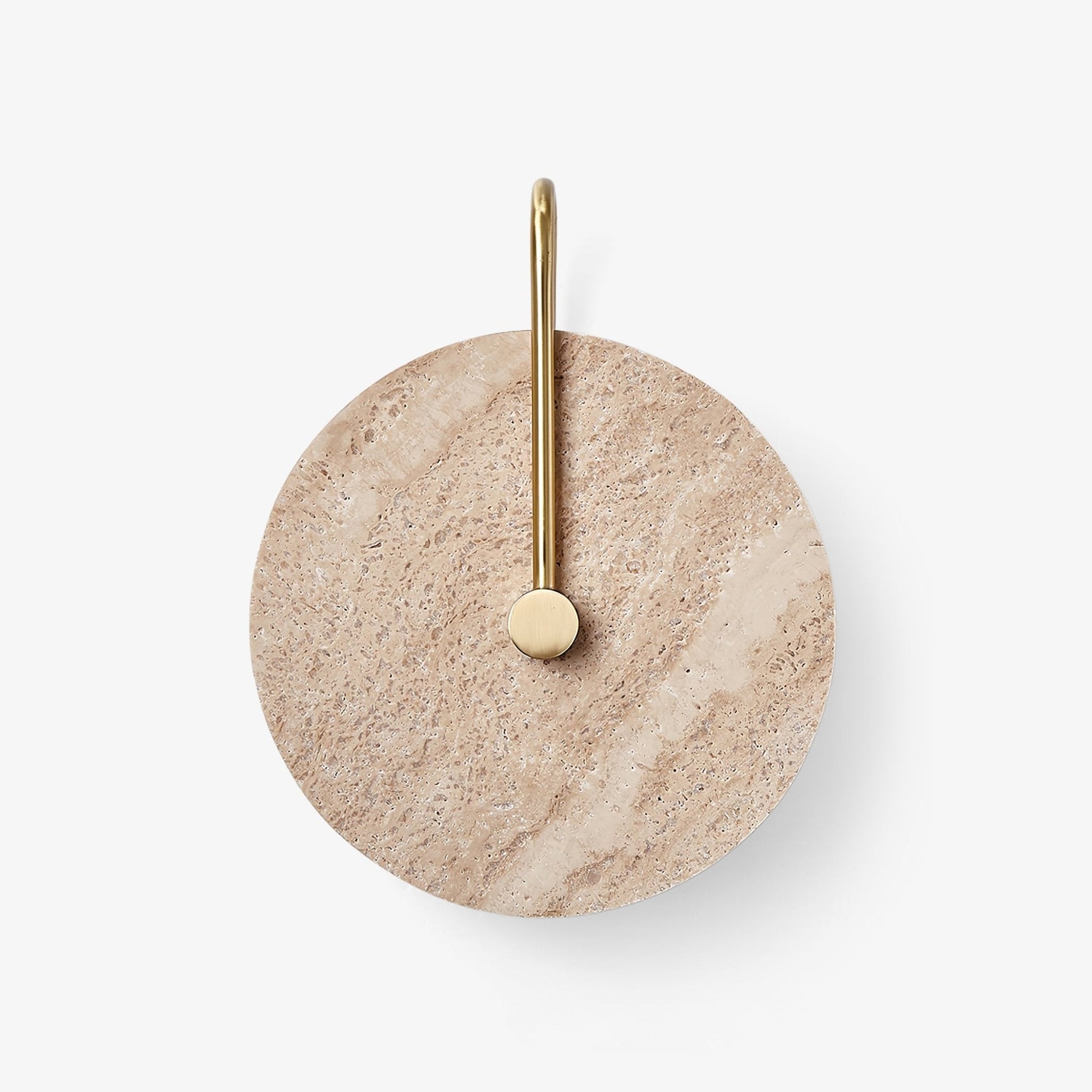 Hook Wall Lamp with Yellow Travertine Shade – Elegant Indoor Wall Sconce Lighting Fixture 7