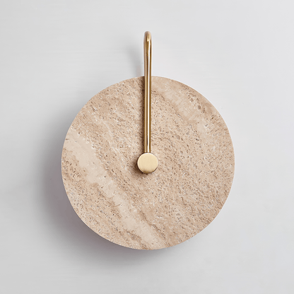 Hook Wall Lamp with Yellow Travertine Shade – Elegant Indoor Wall Sconce Lighting Fixture 8