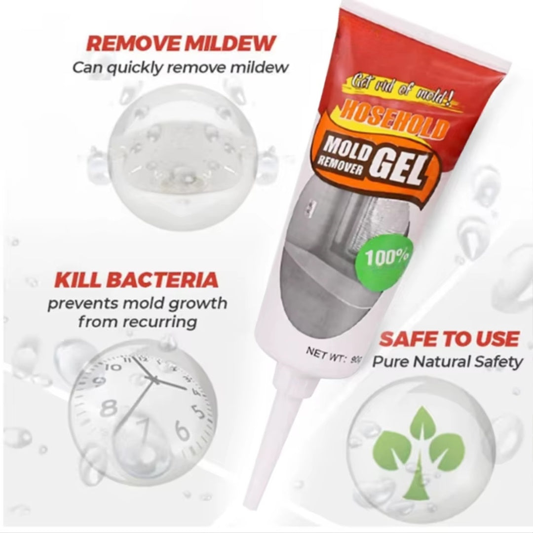 Household Mold Removal Gel – Eco-Friendly, Suitable for Bathrooms, Washing Machines, and Refrigerator Seals
