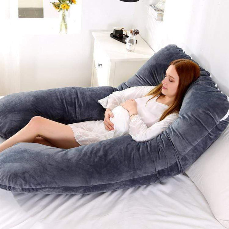 Hypoallergenic Full Body Pillow for Stress Relief and Comfort – 80cm x 130cm Cotton Sleep Therapy Pillow 6
