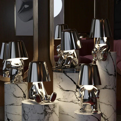 Dimmable Desk Lamp with USB Charging and Color Changing Light
