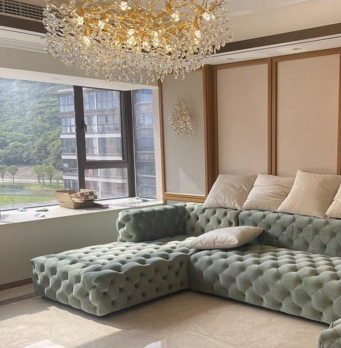 Elegant Crystal Drop Ceiling Lamp Indoor Light Fixture