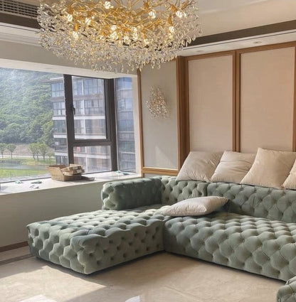 Elegant Crystal Drop Ceiling Lamp Indoor Light Fixture