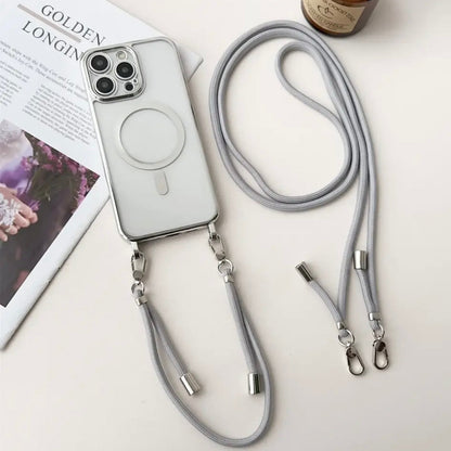 Clear Phone Shoulder Bag with Detachable Strap