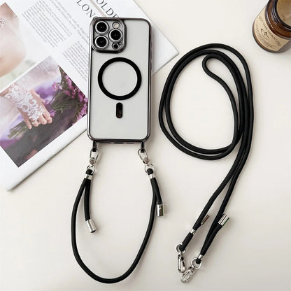 Clear Phone Shoulder Bag with Detachable Strap