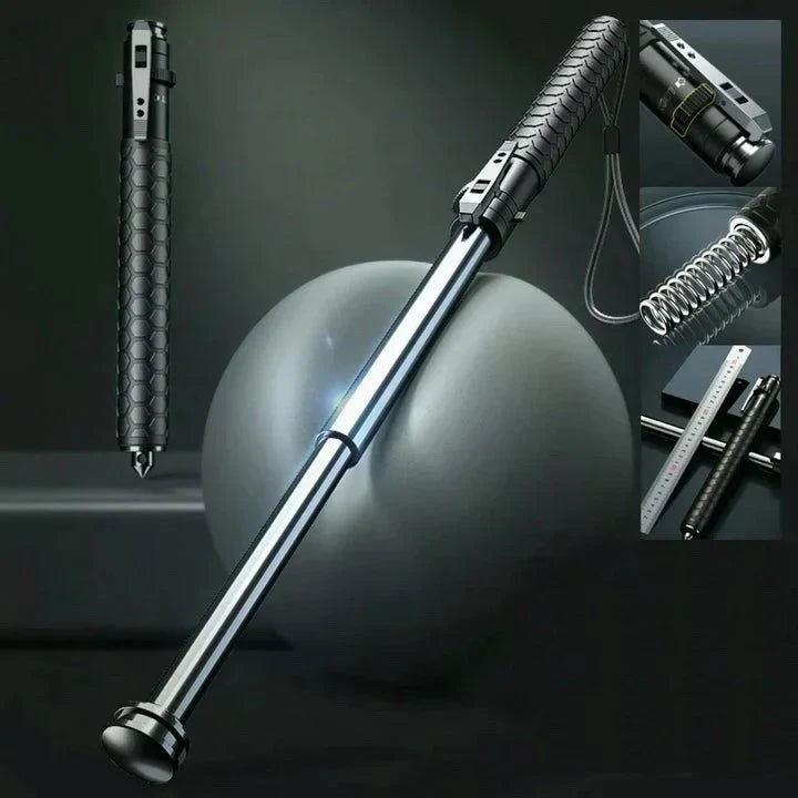 Collapsible Hiking Staff with Comfort Grip Trekking Pole