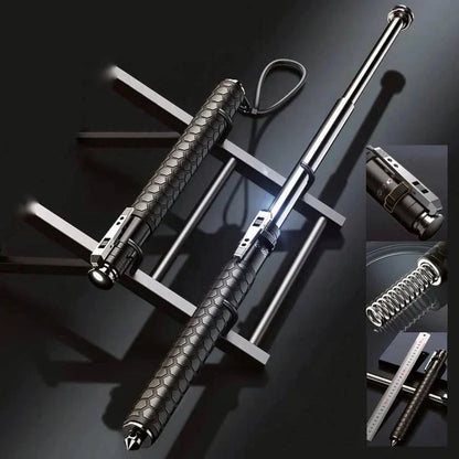 Collapsible Hiking Staff with Comfort Grip Trekking Pole