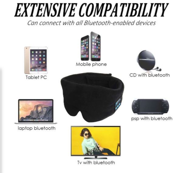 Soft Sleep Wireless Noise Cancelling Headphones