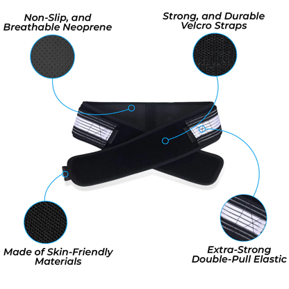 Comfortable Back Support Brace for Lower Back Pain Relief