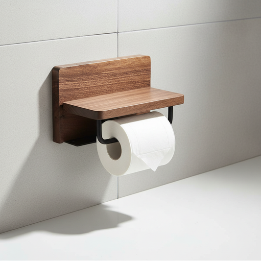 Rustic Wooden Desk Organizer - Pexav
