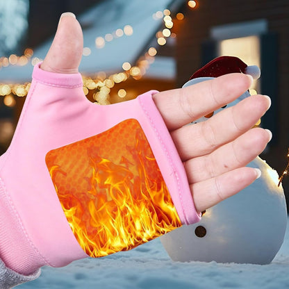 Intelligent Heated Gloves with Smart Temperature Control, LCD Real-Time Display, USB Rechargeable