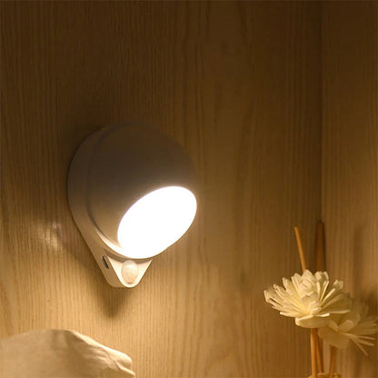 Smart USB Motion Night Lamp with 360 Rotation - Pexav