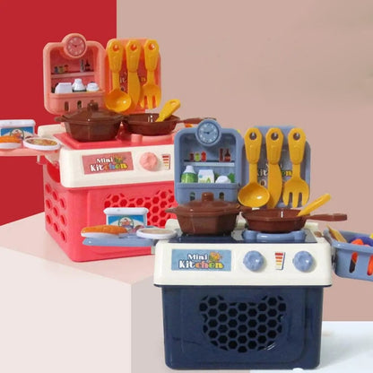 Fun Mini Play Kitchen Set for Kids Ages 3+ - Pexav