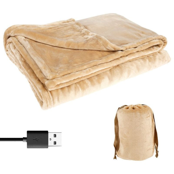 Warm Wireless Electric Throw Blanket