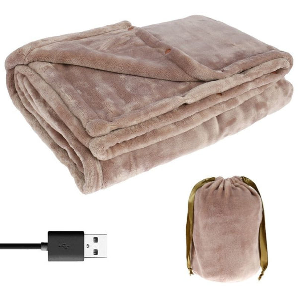 Warm Wireless Electric Throw Blanket