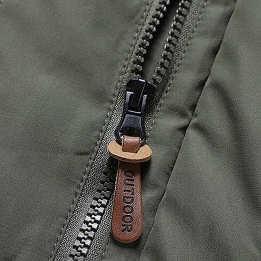 Warm Insulated Fleece Coat with Pockets
