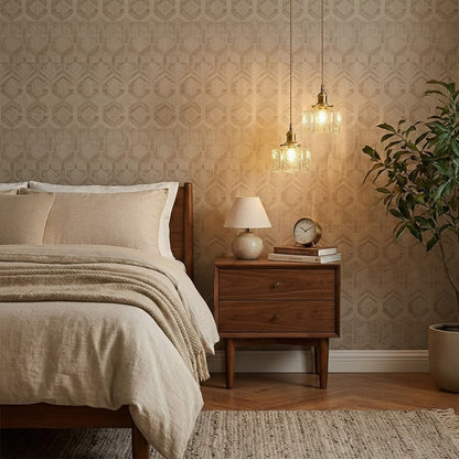 Luxury Metal and Glass Hanging Lamp