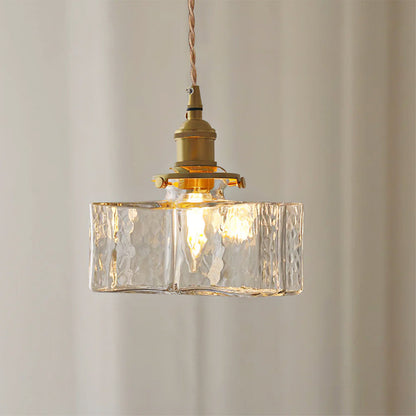 Luxury Metal and Glass Hanging Lamp
