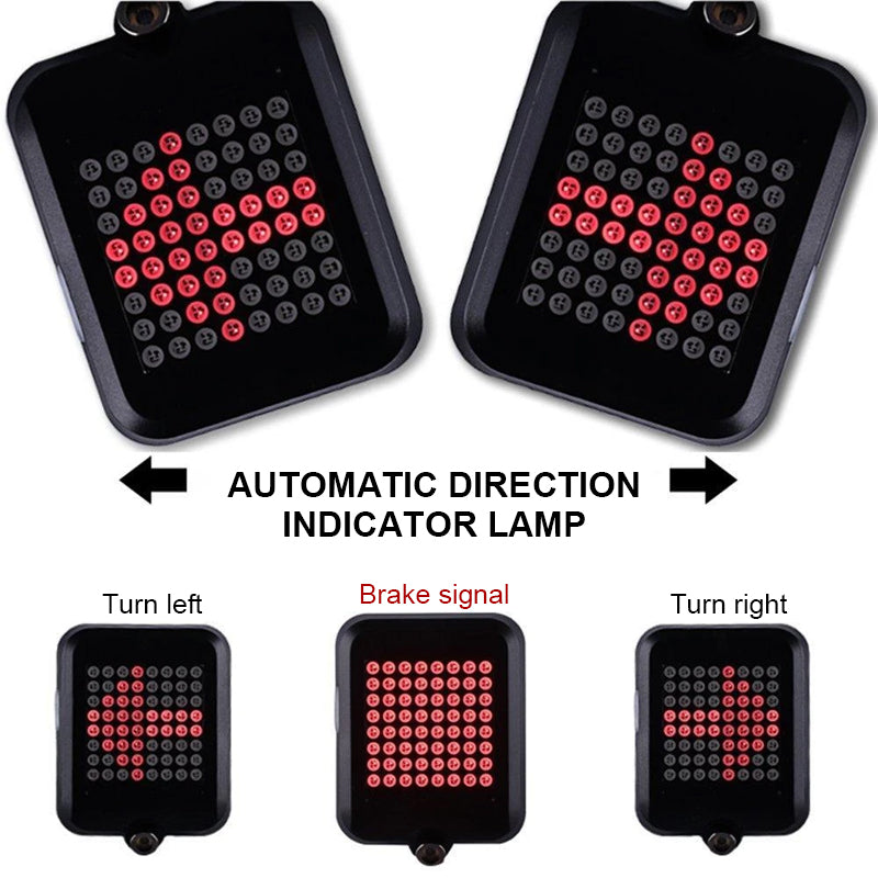 Bright Safety Bike Rear Lights