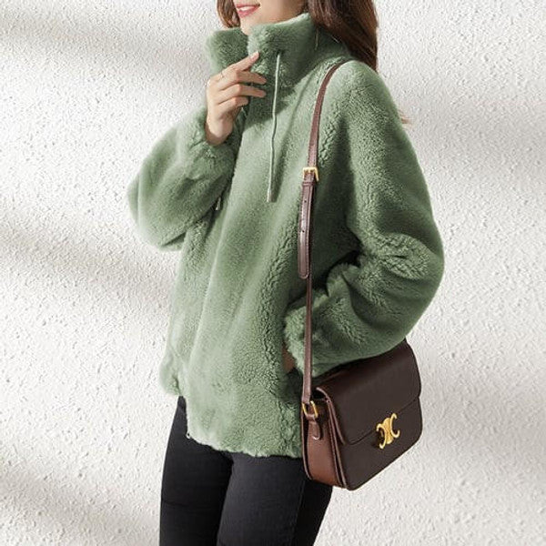 Warm Faux Fur Padded Winter Jacket