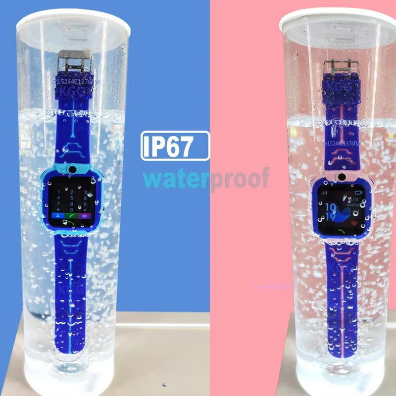Kids Smartwatch with GPS, SOS, Waterproof, Voice Chat, and Games