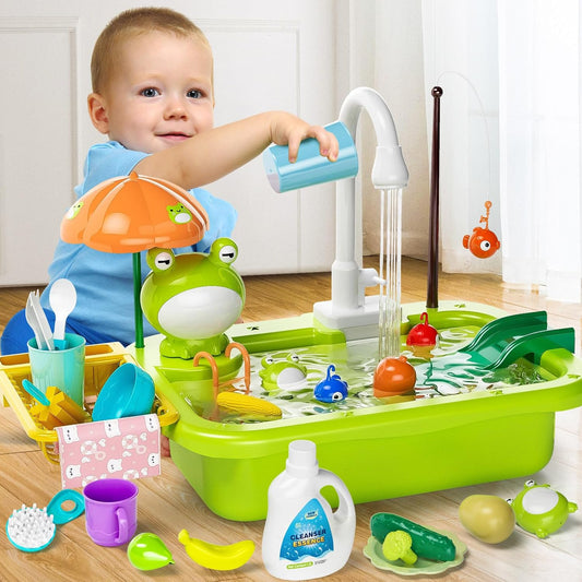 Fun Water Play Kitchen Sink Toy for Kids - Pexav
