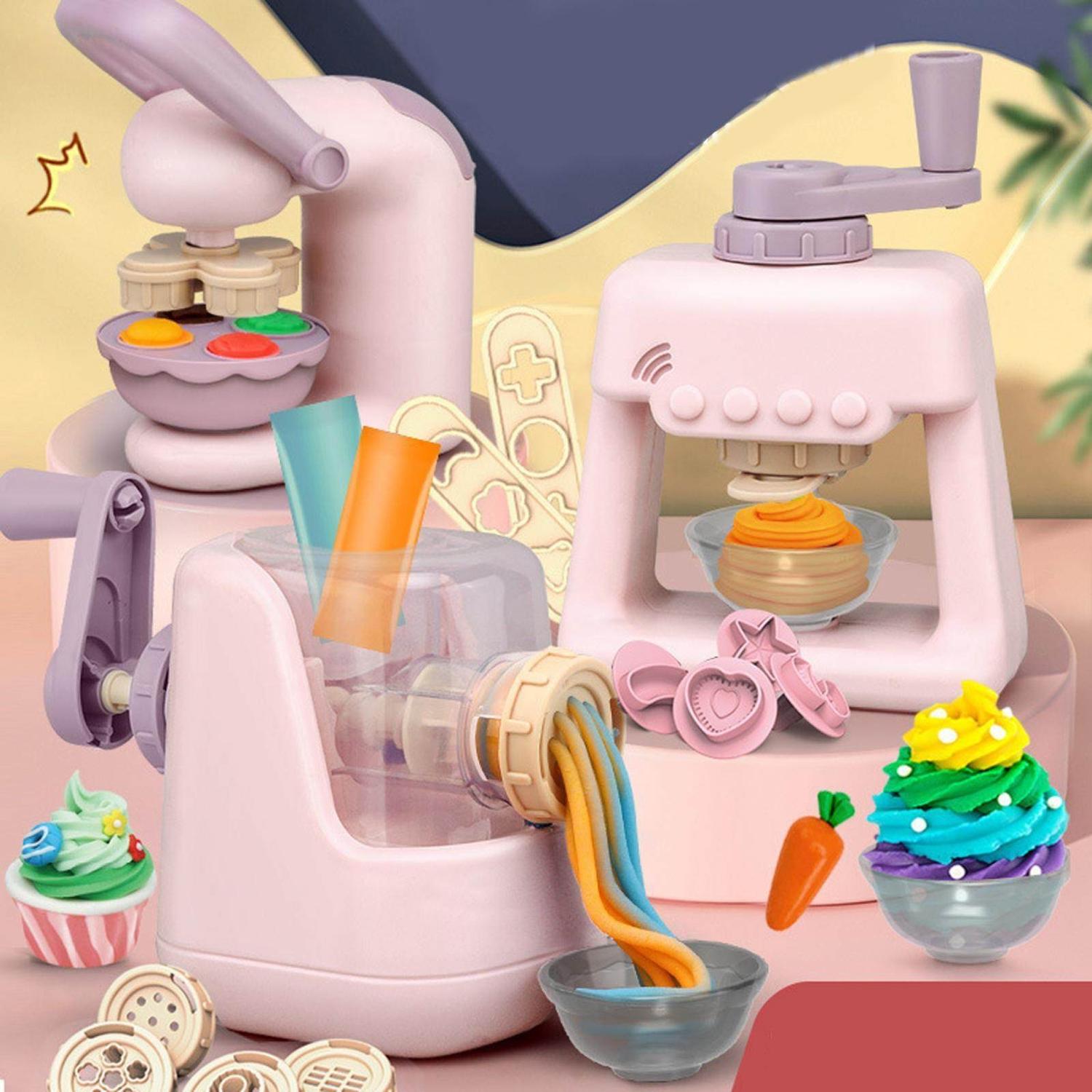 Fun Kids Play Food Set with Play Kitchen Tools - Pexav
