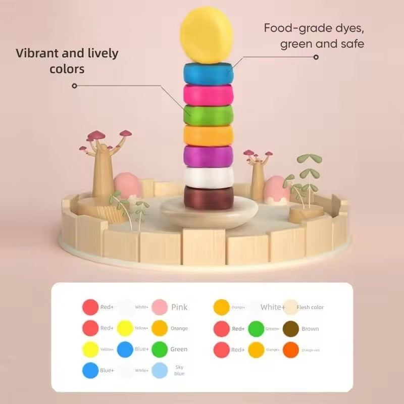 Kitchen Toy Set with Clay Noodle, Ice Cream, Burger Maker – Safe for Ages 3+