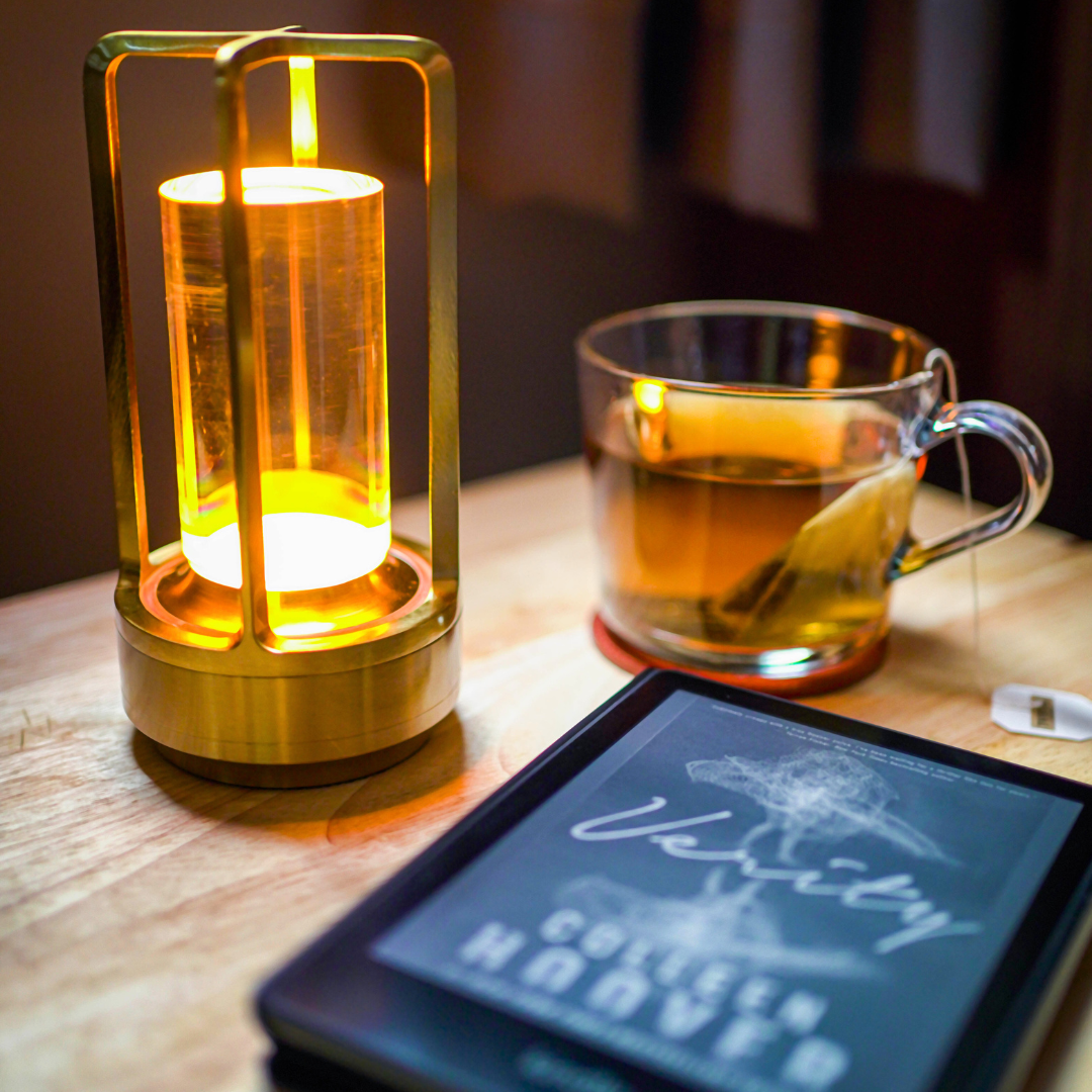 Classic Desk Lamp with USB Rechargeable LED Light