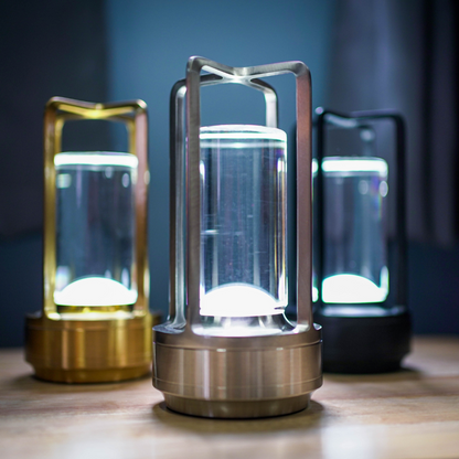 Classic Desk Lamp with USB Rechargeable LED Light