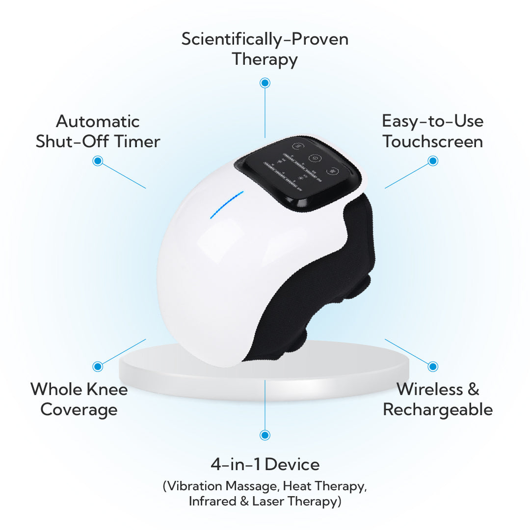 Warm Knee Massager for Pain Relief & Relaxation