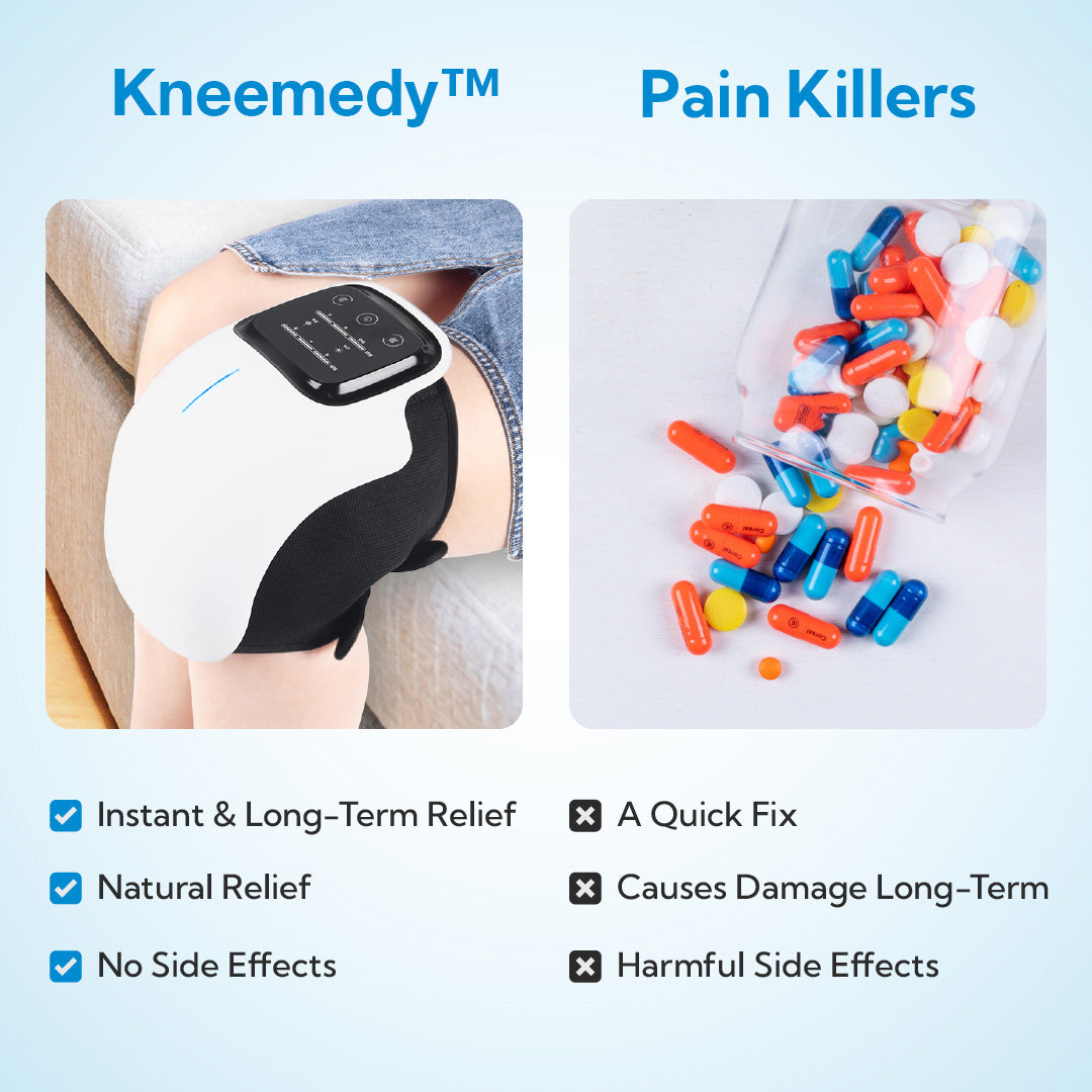 Warm Knee Massager for Pain Relief & Relaxation