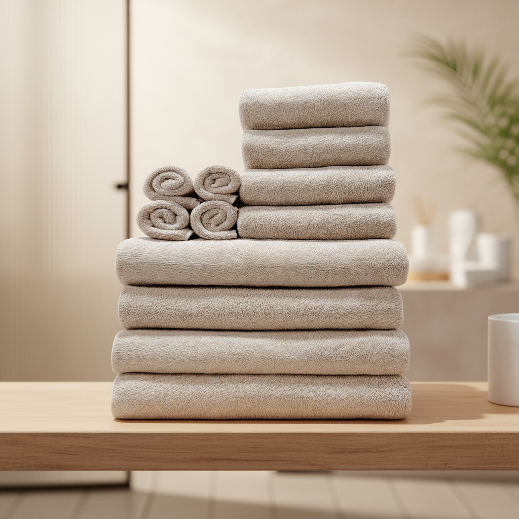 Soft Fleece Bath Set - Pexav