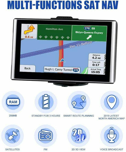 Advanced 7-Inch Car GPS Navigation System