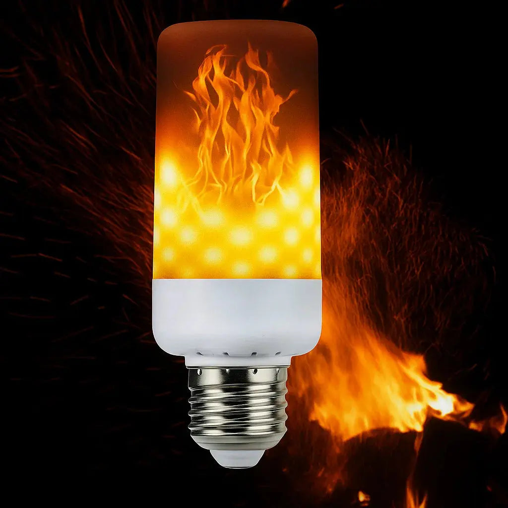 Warm Flickering LED Light Bulb - Pexav