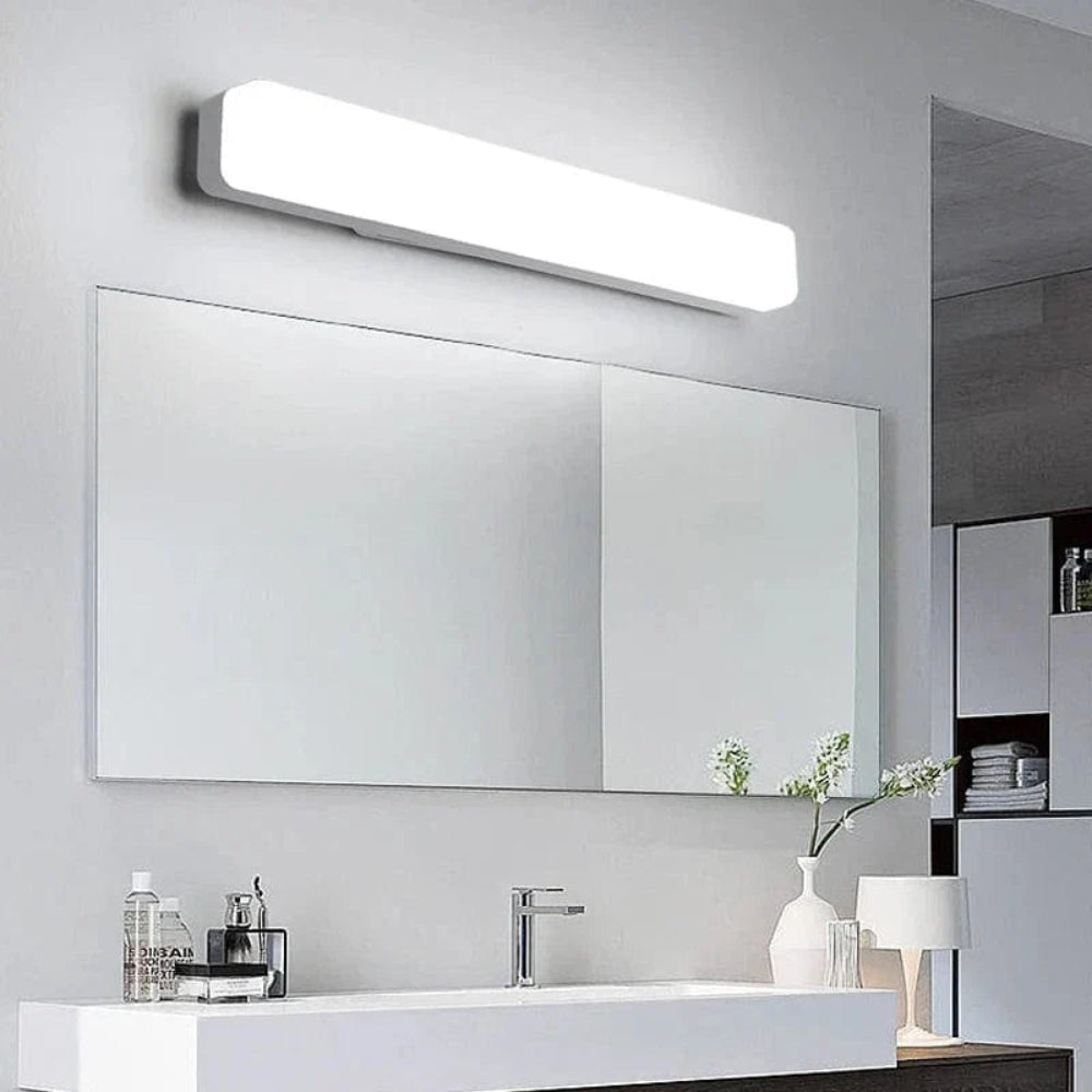 Bright LED Vanity Light, Slim Waterproof Bathroom Mirror Lamp - Pexav