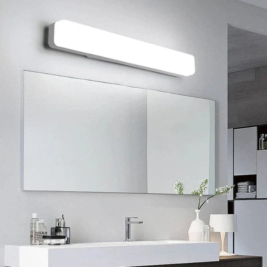 Bright LED Vanity Light, Slim Waterproof Bathroom Mirror Lamp - Pexav