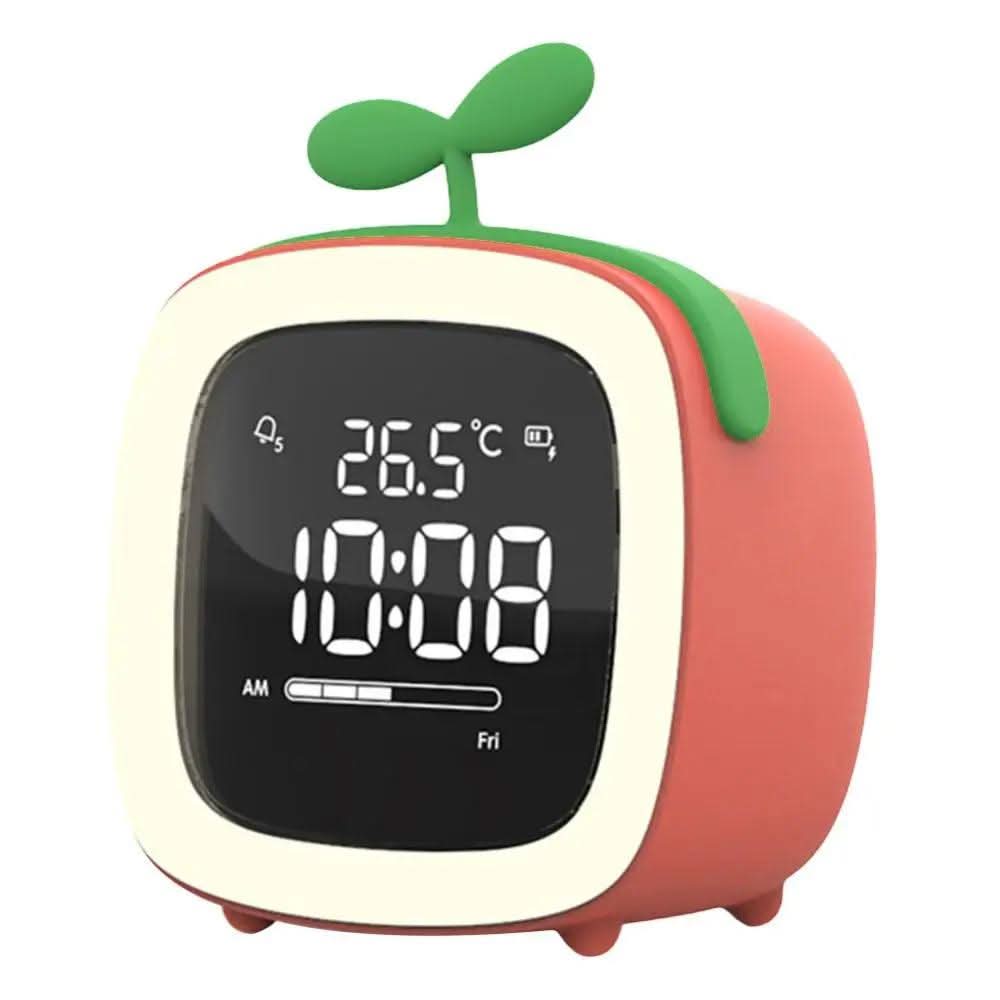 LED Children's Alarm Clock with Night Light – Gentle Wake-Up, Playful Star and Rabbit Design, Energy Efficient 17