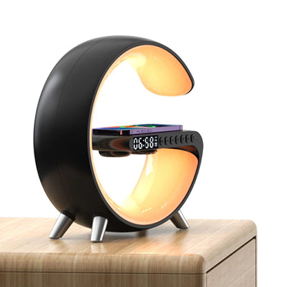 LED Smart Lamp with Wireless Charging, Bluetooth Speaker, and RGB Light Effects – 256 Modes and 16 Million Colors 1
