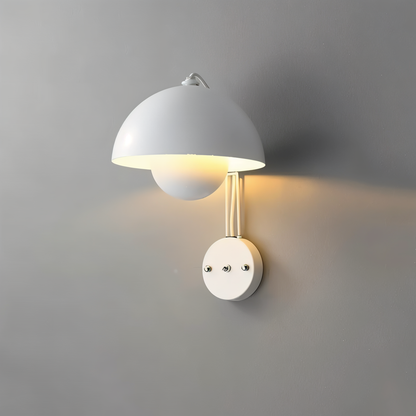 Stylish Floral LED Wall Sconce - Pexav